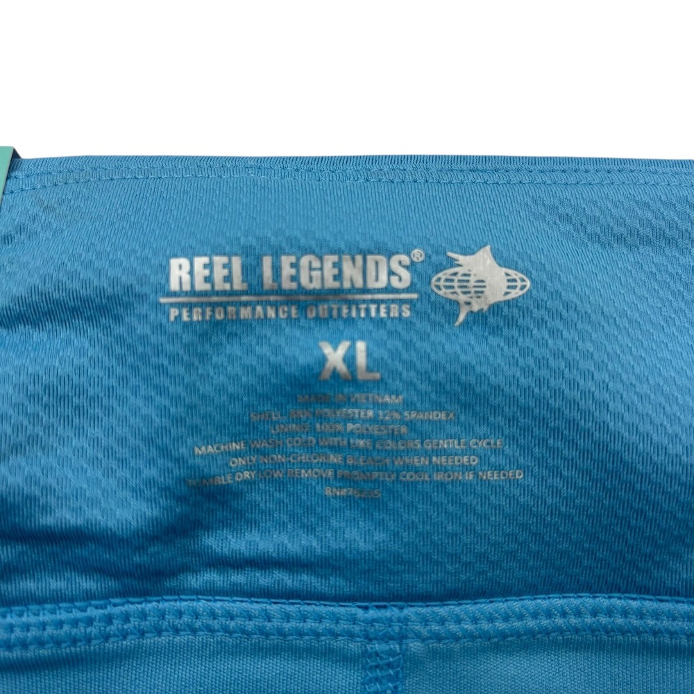 Reel Legends Womens Performance‎ Skort Blue XL UPF 50 Moisture Wicking  New NWT - Picture 3 of 13
